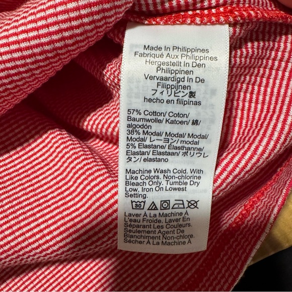 J. Crew Red Ruffle Sleeve Tank Top - Picture 5 of 6